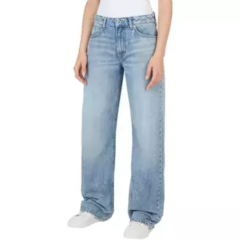 Джинсы Pepe Loose St low waist, синий