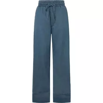 Джинсы Pepe Loose St Pants Tencel Fit high waist, синий