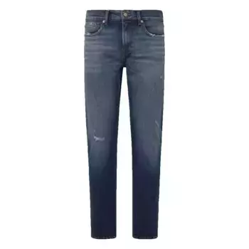 Джинсы Pepe PM207968 Slim Distressed, синий