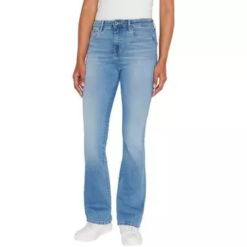 Джинсы Pepe Skinny Flare Fit High Waist, синий