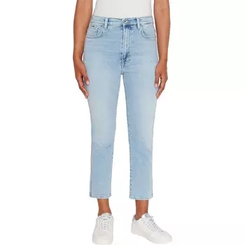 Джинсы Pepe Slim 7/8 Fit high waist, синий