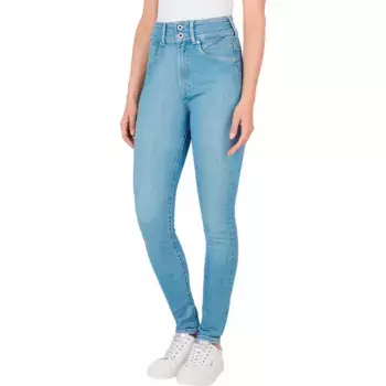 Джинсы Pepe Super Skinny Contour high waist, синий