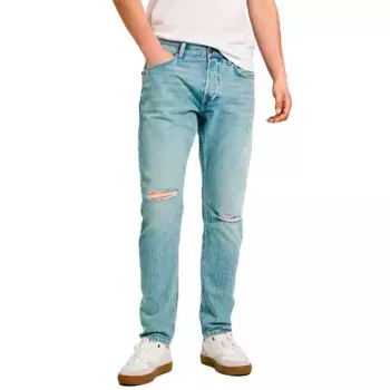 Джинсы Pepe Tinted Tapered Fit, синий