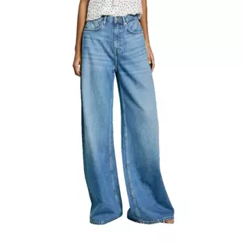 Джинсы Pepe Wide Leg, синий