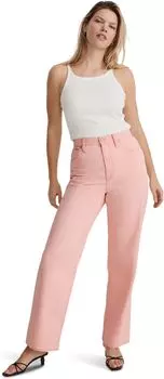 Джинсы Perfect Vintage Wide Leg Jeans in Light Pink Wash Madewell, цвет Light Pink Wash