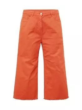 Джинсы Persona by Marina Rinaldi Wide leg Jeans RAGGIO, темно-оранжевый