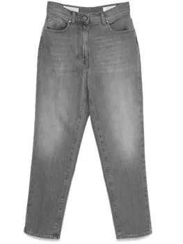 Джинсы Peserico прямого кроя, серый