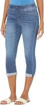 Джинсы Petite Chloe Pull-On Crop Skinny with Rolled Cuff in Fowler Liverpool Los Angeles, цвет Fowler