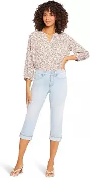 Джинсы Petite Marilyn Crop Cuff in Brightside NYDJ, цвет Brightside