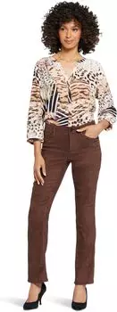 Джинсы Petite Sheri Slim NYDJ, цвет Dark Chocolate