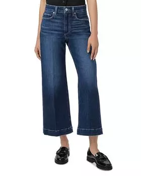 Джинсы Petites Anessa High Rise Wide Leg в иностранном фильме PAIGE, синий