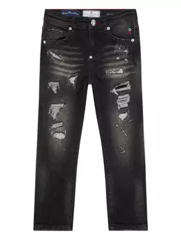 Джинсы Philipp Plein Cars Racing, черный