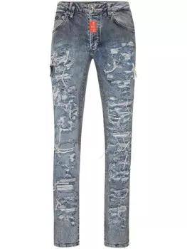 Джинсы Philipp Plein Rock Star, синий