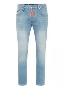 Джинсы Philipp Plein скинни, синий