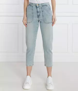 Джинсы Pinko CLOE Boyfriend fit, небесно-голубой