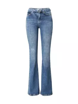 Джинсы PINKO Flared Jeans FLORA, синий деним