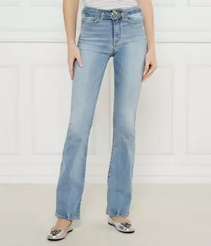 Джинсы Pinko Flora Flare Fit, синий