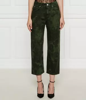 Джинсы Pinko Loose fit, зеленый