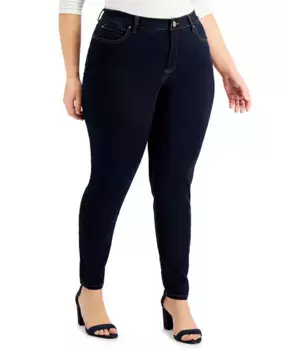 Джинсы Plus Size Essex Super Skinny I.N.C. International Concepts, синий