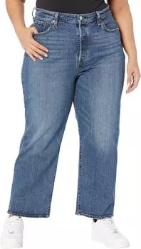 Джинсы Plus Size Ribcage Straight Ankle Levi's, цвет Valley View