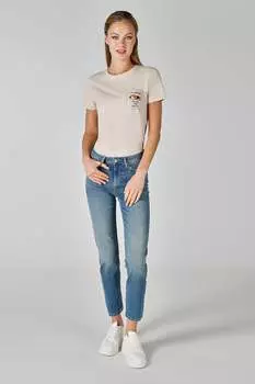 Джинсы по фигуре, выше щиколотки Colin'S, синий