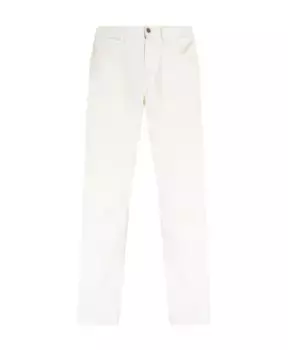 Джинсы подружки The Attico, белый