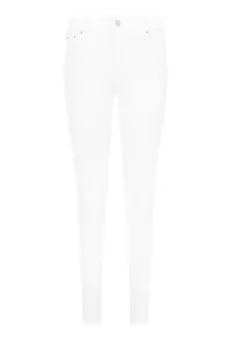 Джинсы POLO RALPH LAUREN divine bottom up slim fit, белый