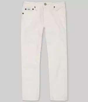 Джинсы Polo Ralph Lauren Little Boys 2T-7 Sullivan из эластичного денима со средней посадкой, белый