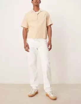 Джинсы Polo Ralph Lauren прямого кроя белого цвета