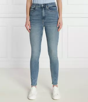 Джинсы POLO RALPH LAUREN Skinny fit, синий