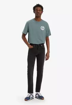 Джинсы приталенного кроя 515 Slim Taper Levi's, цвет black denim