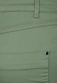 Джинсы приталенного кроя Casual Fit Street One, зеленые