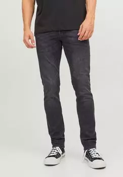 Джинсы приталенного кроя GLENN ORIGINAL Jack & Jones, черный деним