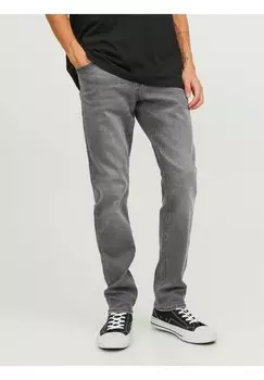 Джинсы приталенного кроя GLENN ORIGINAL Jack & Jones, черный деним