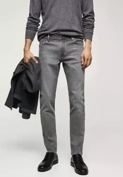 Джинсы приталенного кроя Jan Mango, цвет szary denim