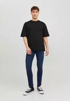 Джинсы приталенного кроя JJIGLENN JJORIGINAL Jack & Jones, синий деним