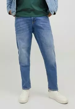 Джинсы приталенного кроя JJIGLENN ORIGINAL Jack & Jones, синий деним