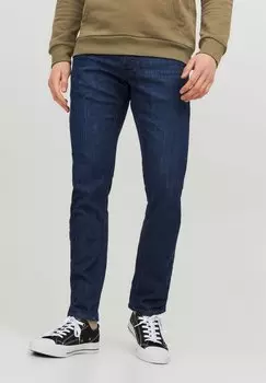 Джинсы приталенного кроя JJITIM JJORIGINAL Jack & Jones, синий деним
