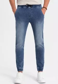 Джинсы приталенного кроя Jogger Ombre, цвет light blue