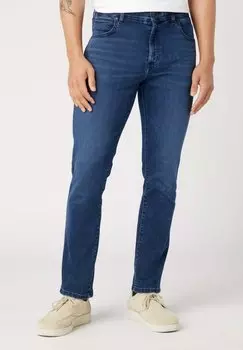 Джинсы приталенного кроя LARSTON Wrangler, цвет blau