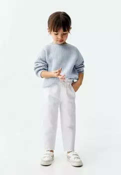 Джинсы приталенного кроя Mango Kids, цвет wei