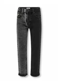 Джинсы приталенного кроя Mom Kogcalla Kids ONLY, цвет grey denim