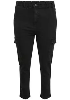 Джинсы приталенного кроя Mom Yours Clothing, черный