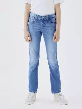 Джинсы приталенного кроя Nkfsalli Name it, цвет medium blue denim