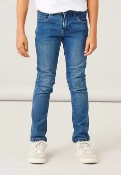 Джинсы приталенного кроя NKMSILAS PANT Name it, цвет medium blue denim