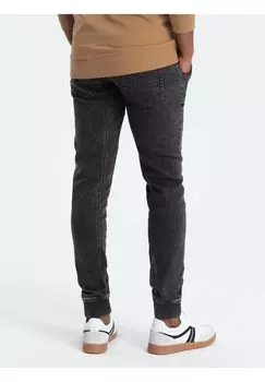 Джинсы приталенного кроя Ombre, черные