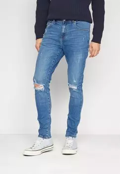 Джинсы приталенного кроя ONSFLY SKINNY BOX Only & Sons, темно-синий деним