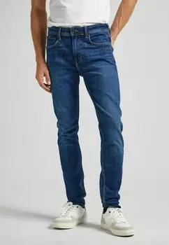 Джинсы приталенного кроя Pepe Jeans, цвет denim