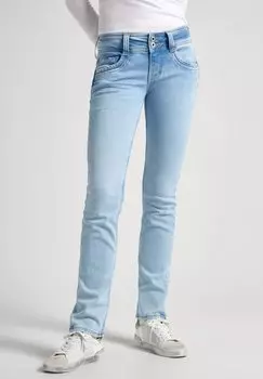 Джинсы приталенного кроя Pepe Jeans, цвет denim