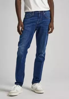 Джинсы приталенного кроя Pepe Jeans, цвет denim